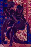 Pattern Makers by Tunji Adeniyi-Jones, 2019, oil on canvas, sold Oct 2021