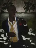 Cinga Samson, Hliso Street IV, 2016, oil on canvas