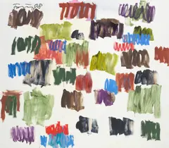 Günther Förg, Ohne Titel, 2008, acrylic on canvas