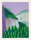 Untitled No. 11, from The Yosemite Suite by David Hockney, 2010, iPad drawing in colours, printed on wove paper, with full margins, sold Jan 2021