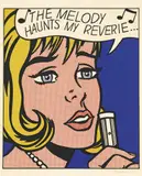 Roy Lichtenstein, Reverie, from 11 Pop Artists, Volume II (C. 38), 1965, Screenprint in colours, on smooth wove paper, with full margins