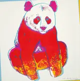 Giant Panda, from Endangered Species (F & S. 295) by Andy Warhol, 1983, Screenprint in colours, on Lenox Museum Board, the full sheet, sold Jan 2021