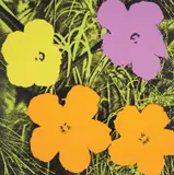 Flowers (F & S. 67) by Andy Warhol, 1970, Screenprint in colours, on wove paper, the full sheet, sold Jan 2021