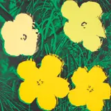 Flowers (F & S. 72) by Andy Warhol, 1970, Screenprint in colours, on wove paper, the full sheet, sold Jan 2021