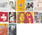 Martin Kippenberger, Gute Rückentwicklung kennt keine Ausreden (Good Reverse Development Knows No Excuses), 1987, The complete set of 24 prints including 20 screenprints and four offset prints in colours, on light and smooth wove paper, one on transparent paper, one printed on both sides, the full sheets, with colophon