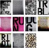 Christopher Wool, Portfolio of Eleven Color Laser Copies