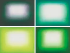 Green Shadow by Anish Kapoor, 2011, The complete set of four etchings in colours, on Hahnemühle paper, the full sheets, sold Jan 2021