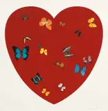Big Love by Damien Hirst, 2010, Screenprint in colours, on heavy wove paper, with full margins,, sold Jan 2021