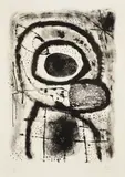 Le Penseur (The Thinker) (M. 182) by Joan Miró, 1958, Lithograph, on Arches paper, with full margins, sold Jan 2021
