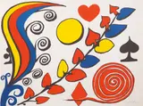 Alexander Calder, La Fleur (The Flower), 1975, Lithograph in colours, on Arches paper, the full sheet