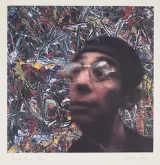 Richard Hamilton, Derek Jarman (L. 181), 1996-97, Pigment transfer print in colours, on JPP mould-made paper, with full margins