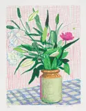 A Bigger Book, Art Edition D by David Hockney, 2010/2016, iPad drawing in colours, printed on archival paper, with full margins, with the illustrated 680-page chronology book num, sold Jan 2021