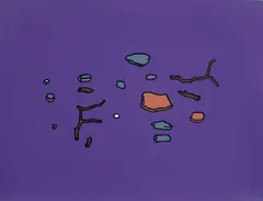 Patrick Caulfield, Found Objects (C. 10), 1968, Screenprint in colours, on wove paper, the full sheet