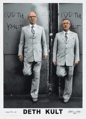 Deth Kult by Gilbert&George, 2009, Chromogenic print, on semi-matte paper flush-mounted to card (as issued), with full margins, sold Jan 2021