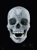 For the Love of God by Damien Hirst, 2009, Screenprint in colours with diamond dust, on wove paper, the full sheet, sold Jan 2021