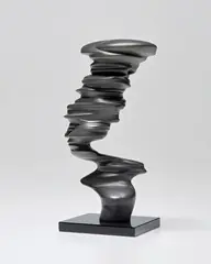Tony Cragg, Bust, 2017, Tin multiple, on Plexiglas base