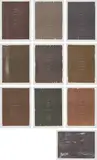 Ugo Rondinone, Poems, 2006, The complete set of 10 woodcuts in colours, on Arches paper, with full margins
