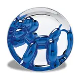 Jeff Koons, Balloon Dog (Blue), 2002, Porcelain multiple painted in chrome