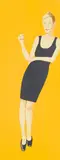 Alex Katz, Oona, from Black Dress, 2015, Screenprint in colours, on wove paper, the full sheet