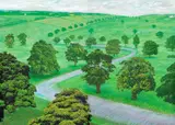 David Hockney, A Bigger Green Valley
