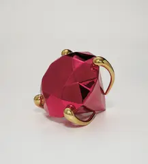 Diamond (Red) by Jeff Koons, porcelain with chromatic coating, sold Jun 2021