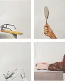 Michelangelo Pistoletto, Cartella B, 1983, screenprints on mylar