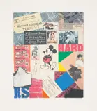 Peter Blake, Homage to Schwitters, 2005, The complete set of six screenprints in colours with gold and silver leaf and embossing, on Somerset paper, with full margins