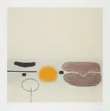 Victor Pasmore, Points of Contact No. 31 (L. G5), 1979, Screenprint in colours, on Arches paper, with full margins
