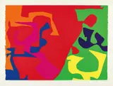 Patrick Heron, January 1973: 7, 1973, Screenprint in colours, on J. Green paper, with full margins