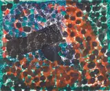Howard Hodgkin, Venice, Morning, from Venetian Views (H. 93), 1995, Etching and aquatint with carborundum in colours and hand-colouring in acrylic, on sixteen sheets of Arches paper (as issued), the full sheets