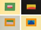 Howard Hodgkin, Indian Views (H. 11-22), 1971, The complete set of 12 screenprints in colours, on J. Green paper, the full sheets