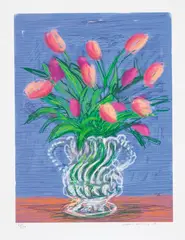 A Bigger Book, Art Edition B by David Hockney, 2010/2016, iPad drawing in colours, printed on archival paper, with full margins, with the illustrated 680-page chronology book num, sold Jun 2021