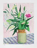 A Bigger Book, Art Edition D by David Hockney, 2010/2016, iPad drawing in colours, printed on archival paper, with full margins, with the illustrated 680-page chronology book num, sold Jun 2021