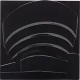 Richard Hamilton, Guggenheim (Black) (L. M3), 1970, Vacuum formed acrylic and cellulose