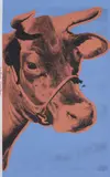 Cow (F. & S. 11A) by Andy Warhol, 1971, Screenprint in colours, on wallpaper, the full sheet (upper and lower sheet edges uneven), sold Jun 2021