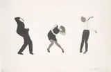 Robert Longo, Untitled III, from Men in the Cities