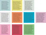 Jenny Holzer, Inflammatory Essays: 10 works