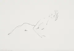 Kate Moss 2000 by Tracey Emin, 2006, Polymer-gravure etching, on Zerkall paper, with full margins, sold Jun 2021