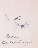 Believe In Extraordinary by Tracey Emin, 2015, Lithograph in colours, on Somerset paper, the full sheet, sold Jun 2021