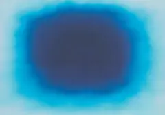 Breathing Blue by Anish Kapoor, 2020, Digital print in colours, on wove paper, the full sheet, sold Jun 2021