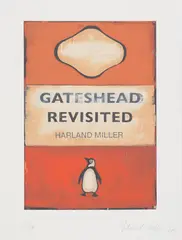 Gateshead Revisited by Harland Miller, 2009, Screenprint in colours, on Somerset paper, with full margins, sold Jun 2021