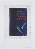 Heroin, It's What Your Right Arm's For by Harland Miller, 2012, Digital pigment print in colours, on Somerset Velvet paper, with full margins, sold Jun 2021