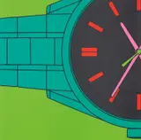 Michael Craig-Martin, Watch, from Fragments, 2015, Screenprint in colours with protective glaze, on Somerset Satin paper, the full sheet