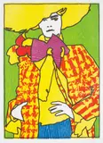 Francis Ruyter, The Women, 2010, The complete set of six woodcuts in colours, on Japanese Unryu-shi paper, with full margins