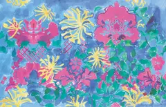 Hurvin Anderson, Mum's, 2020, Lithograph in colours, on wove paper, the full sheet