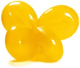 Jeff Koons, Inflatable Balloon Flower (Yellow) (for Parkett No. 50/51), 1997, Yellow PVC balloon, contained in the original ombre yellow and white cardboard box with gold printed title