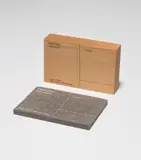 Holzpostkarte (Wood Postcard); and Filzpostkarte (Felt Postcard) (S. 104, 539) by Joseph Beuys, 1974; and 1985, Two multiples, one screenprint in black on pine, and one screenprint in white on felt, sold Jun 2021