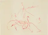 Joseph Beuys, Untitled, from Homage á Picasso (S. 84), 1973, Lithograph, on rag paper, with full margins