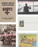 Postkarten (Postcards) 1968-1974 (see S. P1-68) by Joseph Beuys, 1974, A group of 112 offset printed postcards, all contained in a printed cardboard box, sold Jun 2021