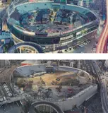 Naoya Hatakeyama, Untitled/Osaka, 1998-1999, Chromogenic print diptych, mounted